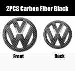 VOLKSWAGEN VW Auto Esiradiaatori iluv&otilde;re embleemi kate Tagaluugi kleebis VW GTI Polo Golf MK6 MK7 MK8 Passat Tiguan Ar jaoks 2007-11 Passat B6