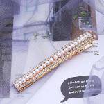 Beth Slim P&auml;rlhaak (Keskmine) Beth Slim Pearl Pin - Medium