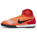 Nike MagistaX Proximo Soccer Shoes Men's High top Orange/Black 843958-805 41