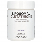 Codeage, Liposoomne glutatioon, 1000 mg, 60 kapslit (500 mg kapsli kohta)