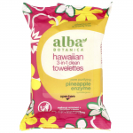 Alba Botanica, Hawaii 3-&uuml;hes puhtad salvr&auml;tikud, ananassi ens&uuml;&uuml;m, 25 niisket salvr&auml;tikut