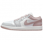 Jordan Air Jordan 1 Low top Vintage Basketball Shoes Women's Pink White DC0774-606 40.5