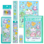 Showa Note Pokemon Kirjatarvete Komplekt Kingituskomplekt, 7-osaline (950729M11)