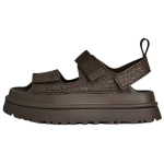 UGG Goldenglow Trendikad Mugavad Pl&auml;tud Naiste sandaalid TumePruun 1175311-DNSS 39