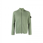Stone Island Ss23 &Uuml;hev&auml;rviline k&otilde;rge kraega lukuga kootud kampsun Meeste kampsun Oliiviroheline 7815526D8-V0055 XL