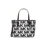 Michael Kors Mk Jet Set Monogramm Logotr&uuml;kiga Nahast T&otilde;mblukuga Koti Naiste kott 35F1STVT0B-OPTIC-WHITE Basic Set (Bag+Dust Bag)
