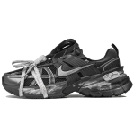 Nike V2K Run Cushioning, Wear Resistant Low top Running Shoes Unisex Black Silver FD0736-001(Team27-) 42.5 black