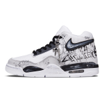 Nike Flight Legacy Thorn Bush Kulumiskindel Kulumiskindel Keskmise k&otilde;rgusega Vintage Korvpallijalatsid Meeste BQ4212-101(Team1744-) 44.5 gray