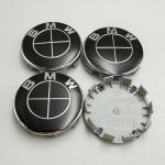 BMW M X1 X3 X5 X6 X7 1 3 4 5 6 7 Seeria E36 E39 E46 E60 E90 jaoks 4 tk 68mm 56mm Auto Katte Ratta Rummu Keskkatte M&auml;rgi Logo Embleem 68mm