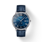 Tissot Nahkrihm sinine sihver Meeste moekell T122.423.16.043.00 sinine