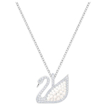 Swarovski Luik Ikooniline P&auml;rliga Kaetud Valge Kuld Roodiumiga Kaelakee Naiste kaelakee 5411791 Box (Random Color)