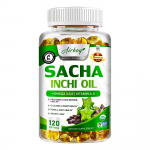 SACHA INCHI &Otilde;LI KAPSAD l 500 mg l Toetab liigeste tervist, luude kasvu ja nahatooni heledust l Mitte-GMO ja gluteenivaba koostis 120