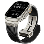 Pehme spordikummirihm Apple Watch Ultra 3 2 49mm Seeria 11 10 46mm Rihm Iwatch 9 8 7 6 5 4 SE 3 44mm 45mm K&auml;ev&otilde;ru jaoks for ultra 2 1 49mm gray