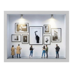 Valgustusega DIY Mini Muuseumi Siluettkarp Personaalne M&auml;lestuste Vitriin Varjukast Raami Komplekt Mini Fotoalbumide Ja Kujukestega Kingitus valge