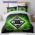 Borussia Mustriga Voodipesu Tekikott Komplekt Tekikott Padjap&uuml;&uuml;r Kodu Kaunistus S&uuml;nnip&auml;evakingitus (1 * tekikott + 2 * padjap&uuml;&uuml;ri, ilma s&uuml;damikuta) 135x200cm gray