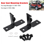 Tagumise istme kinnitusklambrid Kokkupandavad/Kallutatavad Jeep Wrangler YJ 1987-1995 CJ 1976-1986 jaoks
