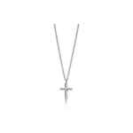 Tiffany &otilde;&otilde;nes h&otilde;bedane ristiga kaelakee Meeste kaelakeed 21344273 Silver,F