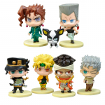 5 tk Anime JoJo seikluslik seiklus Kujo Jotaro Star Platinum Iggy Polnareff Kakyoin Tenmei tegevuskuju laste mudelnukk No box