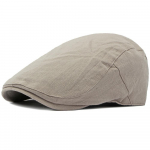 HT4188 Baretid Uus Kevad Suvi Mehed Naised M&uuml;ts &Uuml;hev&auml;rviline Lihtne Kunstniku Baretim&uuml;ts Mees Naine  Lame M&uuml;ts Reguleeritav Baretim&uuml;ts 55-60cm Adjustable khaki