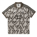 Adidas FC Bayern x BSTN V-kaelusega s&auml;rk Unisex Helepruun JF0573 S