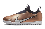 Nike Zoom Vapor 15 Academy L&ouml;&ouml;gi- ja kulumiskindlad madalad jalgpallisaapad Kuldne Must Laste DR6052-810 38.5