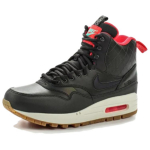 Nike Air Max 1 Mid naiste tossud Reflect Sequoia/Black Bright Crimson Mint 807307-300 37.5