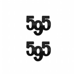 Autokleeps Metallist 595 Logo Embleem M&auml;rk Pagasiruumi Kleeps Abarth 695 595 Turismo Competizione 70. Aastap&auml;evaks