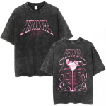 Theodora Boss Lady Tuur Pesitud Vintage T-s&auml;rk Mehed Naised Hip Hop Mood T-s&auml;rk Vabaaja Puuvillased L&uuml;hikeste Varrukatega T-s&auml;rgid Topid S black