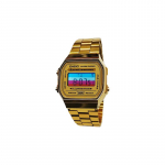 CASIO Kohandatud kell modifitseeritud seeria kuldne peegel kuldne vaikkorpus veekindel 200 meetrit A168WG-9W modifitseeritud-kullatud Yaori Kvarts A168WG-9W sinine