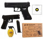 Metallist Glock C7 Kuulip&uuml;stol Tasuta Kulede Granaat Relva Imiteering