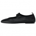ZARA kerged vintage ballet kingad elastne nahk &uuml;mar nina lame Mary Jane kingad 0,5 cm naiste kingad must 12541510-38 41