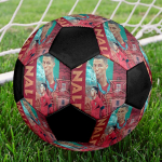 Cristiano Ronaldo suurus 5 jalgpall, v&auml;rviline, sobib igas vanuses, masin&otilde;mmeldud, PVC materjalist, v&otilde;istlustasemel, vastupidav ja k&otilde;rge p&otilde;rkega