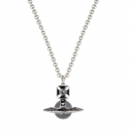 Vivienne Westwood [NANA &Uuml;hisbr&auml;nd] Sf&auml;&auml;rilise Mustriga Kaelakee Naistele H&otilde;be/Must Email/Must Teemandikristall/Hall 630203IJ-02P741 must