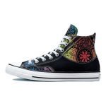 Converse Chuck Taylor All Star Unisex K&otilde;rged L&otilde;uendikingad Vabaaja Mitmek&uuml;lgsed Kulumiskindlad Must Roheline A02268C 35