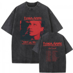 Fiona Apple Fast As You Can on Tour Prindiga Vintage T-s&auml;rk Meeste Mood Rock &Uuml;legabariidiline Pesitud T-s&auml;rk Mehed Naised Vabaaja T-s&auml;rgid S mitmev&auml;rviline