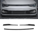 ABS-i kaitseraua liistud Esiv&otilde;re Summuti Dekoratiivliistud Kleebis Kerekomplektid Auto Muutmine Volkswagen Golf 8 MK8 Pro 2021 2022 jaoks A white