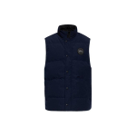 Canada Goose Garson Series Veekindel Tuulekindel Logo Prindiga Seisukrae Kitsa L&otilde;ikega Varrukateta Vest Meeste vest Tumesinine 2081MB63 L black