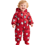 Disney laste talvine tepitud kapuutsiga kombinesoon 73/48 red