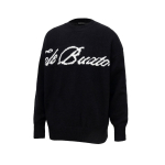 Broken Planet Jacquardiga Tikitud Logoga Kootud Pullover Ameerika T&auml;navastiilis Meeste ja Naiste Vabaaja &Uuml;mmarguse Kaelusega Pullover L black