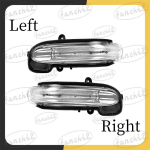 Mercedes-Benz C-klassile W203 C230 C240 C32 2004-2007 4-ukseline Autotarvikud LED peegli suunatuli 2038201521 2038201621 LF4 gray