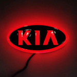 Kia Soul'i autole 4D LED esitulede tagatulede embleemi kleebis Kia GT-Line Sportage Ceed Rio Picanto Sorento Soul Cerato Venga Forte K9 Cadenza jaoks punane