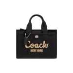 COACH Tugevast L&otilde;uendist K&auml;ekott Taaskasutatud Nahast Keskmine Naiste Must CP164-LHBLK Basic Set (Bag+Dust Bag) black