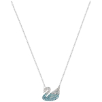 Swarovski Ikooniline Luige Ripats Mitmev&auml;rviline Roodiumiga Pinnatud 5512095 sinine