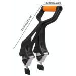 Reguleeritava pikkusega pikendusvars Ergonoomiline disain Pika ulatusega t&ouml;&ouml;riist Eakate aiandus 13 inches black