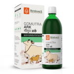 KRISHNA'S HERBAL & AYURVEDA Desi Lehma Gomutra Ark 1000 ml Vedelik| Looduslik Detoksifikaator | 100% Puhas ja Looduslik Go Ark | India Tharparakar Gomutra | S