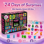 Halloweeni Advendikalender 13 P&auml;eva, Hirmutav Squishy Aeglaselt T&otilde;usev Stressileevendus Tagasilugemisega Kingikarp Lastele Teismelistele Halloweeni Peo Kingitused