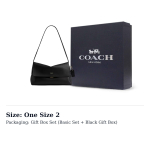 COACH Chelsea Veisenahast &Otilde;lakott Suur Naiste Must CDS58-B4BK One Size 2 black