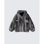 S&uuml;gis Talv Uus Meeste Trendikas Originaaldisain Techwear High Street Moetrend Vintage Jakk Stiilne Vabaaja &Uuml;likond Ins M black