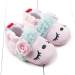 Vasts&uuml;ndinu esimesed jalutajad Bebe lillelised pehme tallaga libisemiskindlad jalatsid v&otilde;revoodi kingad Multifilmi tossud 12-18m