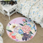 Pehme toavaip diivanipadi joogamatt Hiina &uuml;mmargune vaip vintage tuulevaip elutoa vaip 80cm